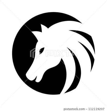 Horse logo images illustration 112119207