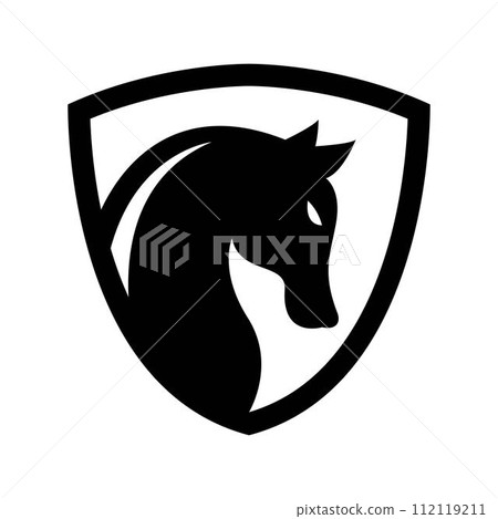 Horse logo images illustration 112119211