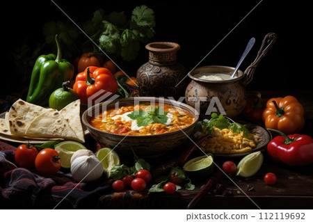 Savor the flavors of mexican cuisine: a culinary journey of vibrant spices and traditional food delights showcasing the rich and diverse tapestry of mexican culture Savor the flavors of mexican cuisine: a culinary journey of vibrant spices and traditional food delights showcasing the rich and diverse tapestry of mexican culture 112119692