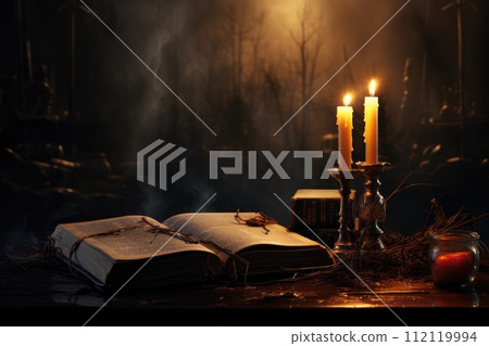 Religion, salvation mankind, bible, Christianity. Faith Prayer Jesus Christ Christian Religion background Eucharist Therapy Bless God Helping Repent Catholic Easter Lent Mind Pray banner copy space. 112119994