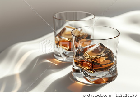 Whiskey Scotch Brandy Alcoholic beverage, relaxation and recreation, luxury elegance rich tapestry of flavors, crafting an intoxicating elixir Whiskey Scotch Brandy Alcoholic beverage, relaxation and recreation, luxury elegance rich tapestry of flavors, crafting an intoxicating elixir 112120159