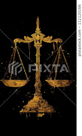 Symbolic scales of justice Themis: legal balance, fairness, and morality in the courtroom, a representation of virtue, ethics, and impartiality in the legal system 112120166