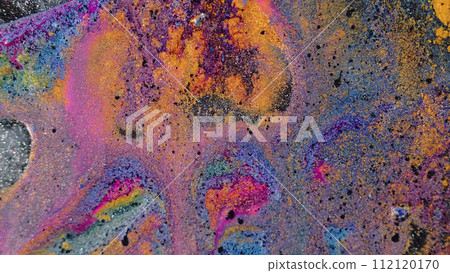 Abstract background glitter dye colorful wave Abstract background glitter dye colorful wave 112120170