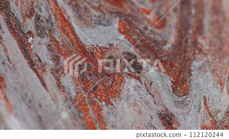 Glitter fluid splash marble paint texture brown Glitter fluid splash marble paint texture brown 112120244