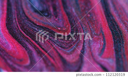 Glitter fluid spill paint blend pink blue emulsion 112120319