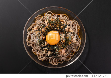 鮪魚納豆冷蕎麥麵 鮪魚納豆冷蕎麥麵 112121260