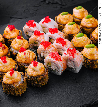 tempura shrimp sushi roll 112121919