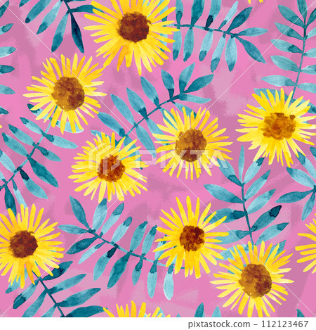 flower, pattern, seamless 112123467