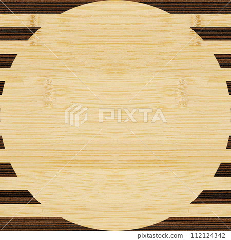Wooden bamboo and ebony marquetry can be patterns created from the combination of wood, wooden floor, parquet, cutting board Wooden bamboo and ebony marquetry can be patterns created from the combination of wood, wooden floor, parquet, cutting board 112124342