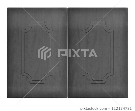 Decorative a black white pear wooden kitchen two cabinet door Decorative a black white pear wooden kitchen two cabinet door 112124781