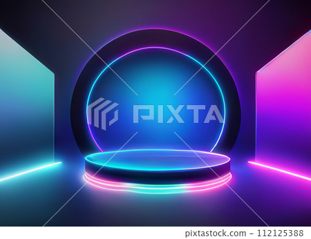 網路風格舞台AI生成 112125388