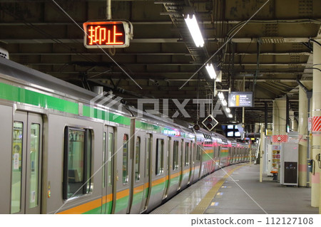 列車營運暫停 月台狀態 112127108