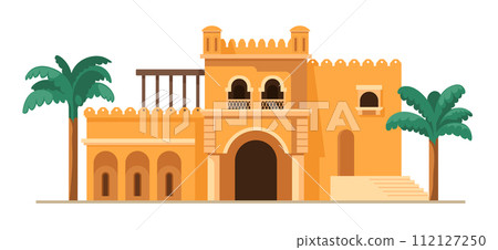 Arabic ancient building, east mud brick house 112127250
