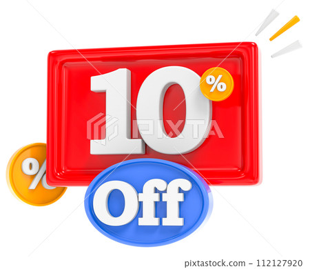 Discount Up To Percent 3D Render Discount Up To Percent 3D Render 112127920