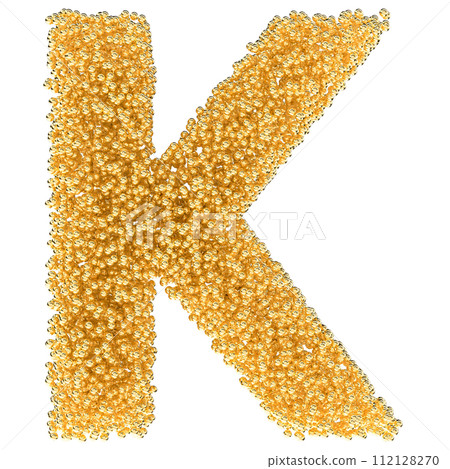 Ball Font 3D Render Ball Font 3D Render 112128270