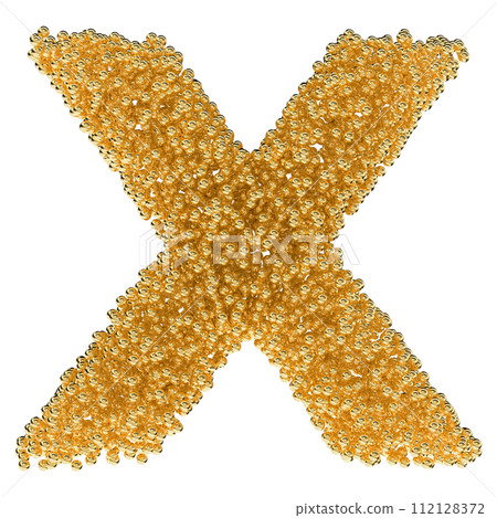 Ball Font 3D Render 112128372