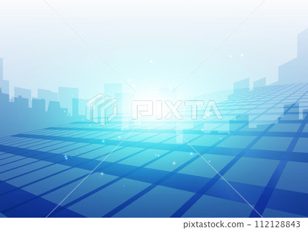 City silhouette and business image 112128843