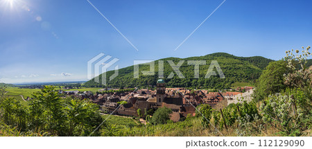 Panoramic view of Kaysersberg city Panoramic view of Kaysersberg city 112129090