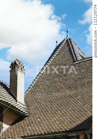 view of the Haute-Koenigsburg Castle Alsace 112129774