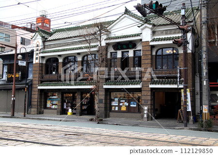 熊本市中央區新町的復古街景、城下町 112129850