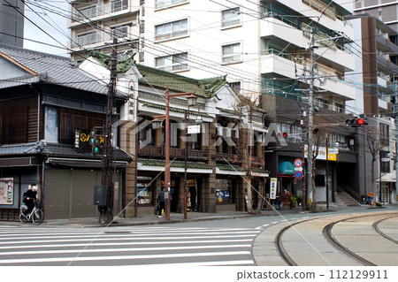 熊本市中央區新町的復古街景、城下町 112129911
