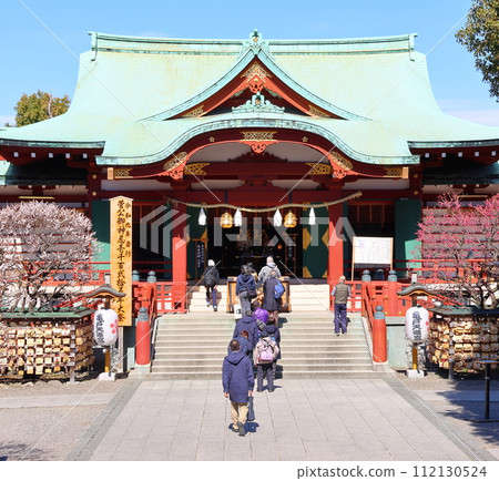 龜戶天神梅花節 梅花白梅和紅梅 東京都江東區龜戶 112130524