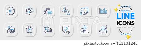 Volunteer, Work home and Upper arrows line icons for web app. Pack of Porridge, Love gift, Heart pictogram icons. Brush, Car service, Fast food signs. Fake news, Euro money, Security agency. Vector Volunteer, Work home and Upper arrows line icons for web app. Pack of Porridge, Love gift, Heart pictogram icons. Brush, Car service, Fast food signs. Fake news, Euro money, Security agency. Vector 112131245