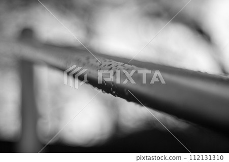 handrail with water drops handrail with water drops 112131310