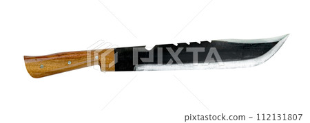 Hiking knives or big knife isolated Hiking knives or big knife isolated 112131807