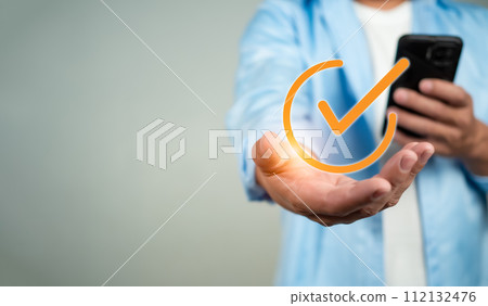 Customer Satisfaction Survey concept, service experience rating online application, customer evaluation product service quality, satisfaction feedback review, very good quality most. Customer Satisfaction Survey concept, service experience rating online application, customer evaluation product service quality, satisfaction feedback review, very good quality most. 112132476