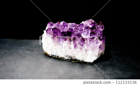 Amethyst cluster 112133136