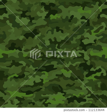 Seamless abstract military camouflage pattern vector for decor and textile. Seamless abstract military camouflage pattern vector for decor and textile. 112133644