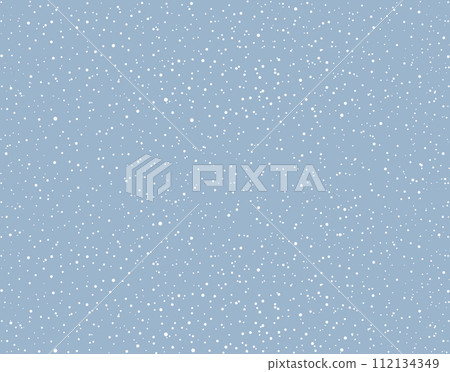 Snow fall. Vector drawing pattern Snow fall. Vector drawing pattern 112134349