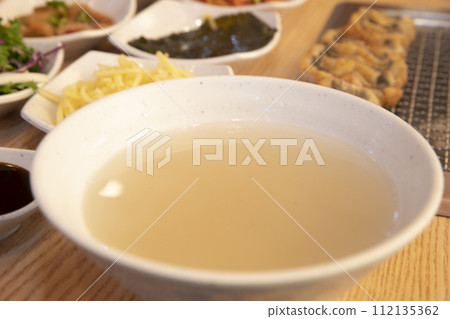 Korea food. Scorched Rice Soup Korea food. Scorched Rice Soup 112135362