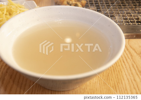 Korea food. Scorched Rice Soup Korea food. Scorched Rice Soup 112135365