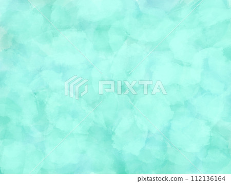 Opaque watercolor: Paint that leaves brush marks: Light blue 112136164