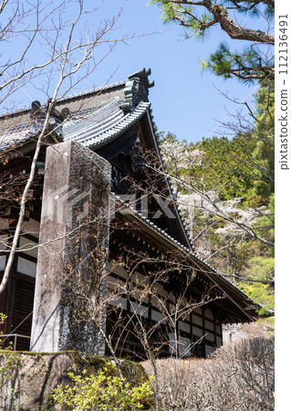 光前寺的春天景色 112136491