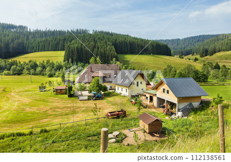 landscape in the southwest of Germany 112138561