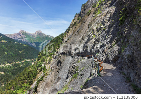 suspension bridges in the swiss alps suspension bridges in the swiss alps 112139006