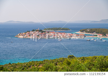 Cityscape of Primosten in Croatia 112139154
