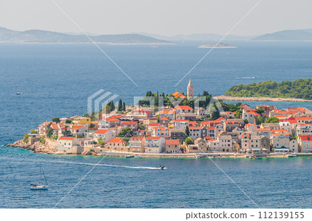 Cityscape of Primosten in Croatia Cityscape of Primosten in Croatia 112139155
