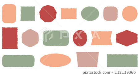 Hand drawn doodle frames 112139360