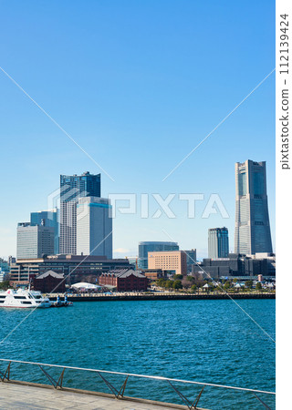 View of Mt. Fuji and Minato Mirai from Yokohama Daisanbashi Pier View of Mt. Fuji and Minato Mirai from Yokohama Daisanbashi Pier 112139424