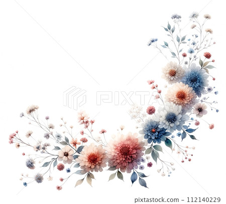 可愛的花框 112140229