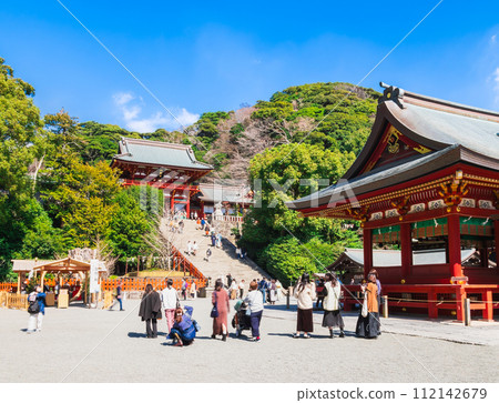 Kamakura Tsurugaoka Hachimangu Shrine and Mai 112142679