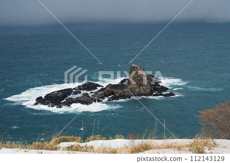 Otaru Todoiwa from the Shukutsu Panorama Observatory 112143129
