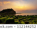 Morning sun over a small island in Setouchi 112144252