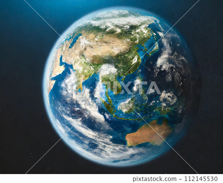 Round Earth seen from space (overall image) 112145530