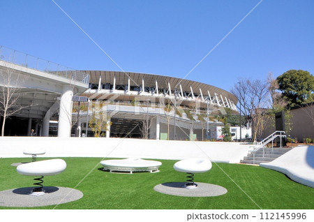 New National Stadium and Tokyo Metropolitan Meiji Park Inclusive Plaza 112145996