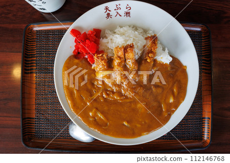 Delicious-looking cutlet curry from a soba restaurant (Aomori Prefecture) Delicious-looking cutlet curry from a soba restaurant (Aomori Prefecture) 112146768